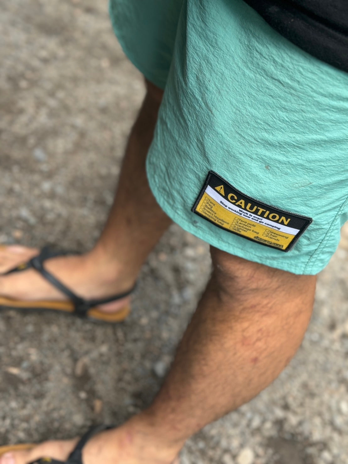 CAMPLABO CAUTION PATCH