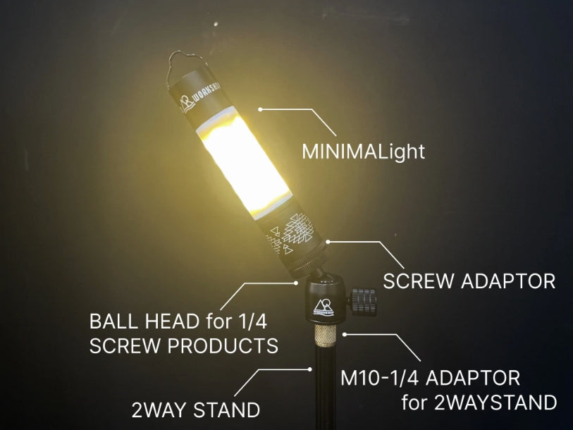 M10-1/4 ADAPTOR for 2WAYSTAND