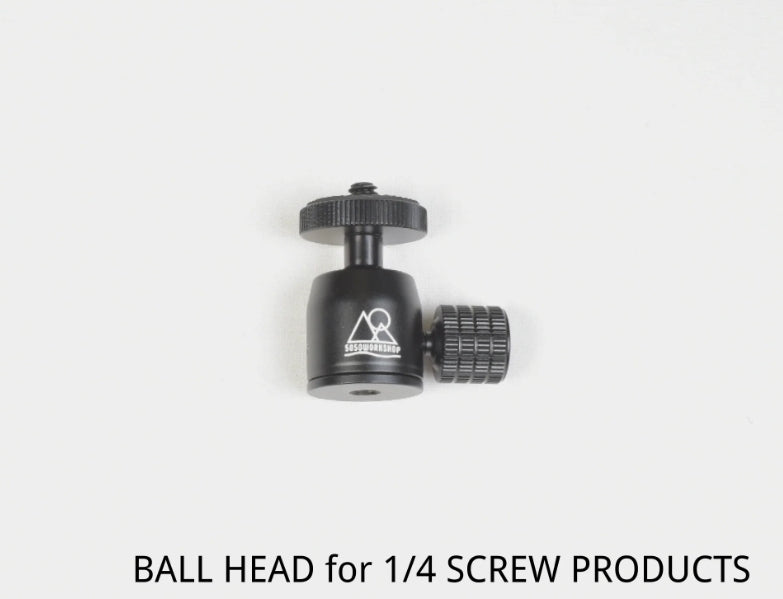 BALL HEAD for 1/4 SCREW PRODUCTS
