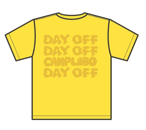 DAY OFF TEE KIDS　イエロー