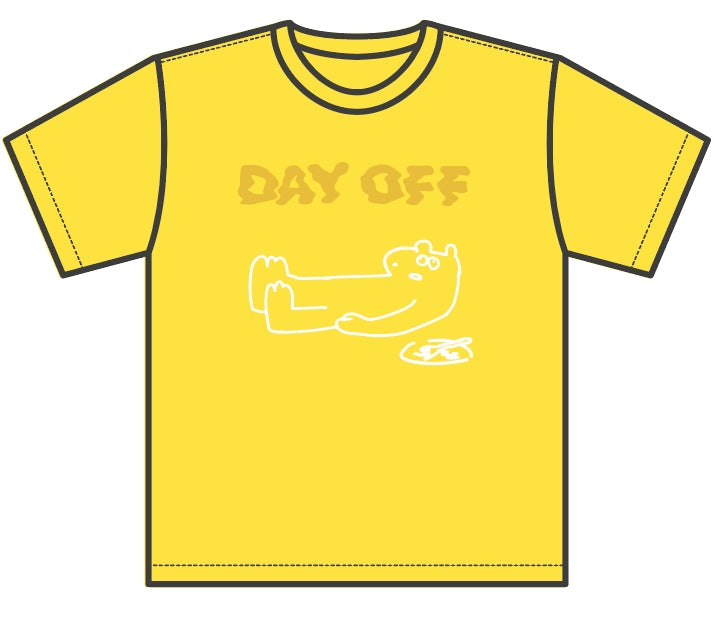 DAY OFF TEE KIDS　イエロー