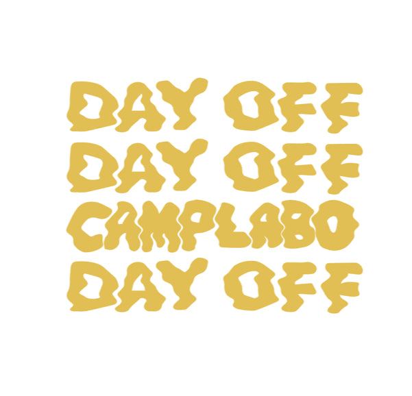 CAMPLABO DAYOFF TEE ブラック