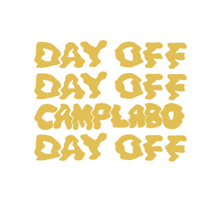 CAMPLABO DAYOFF TEE ブラック