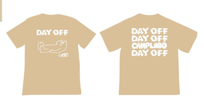 CAMPLABO DAYOFF TEE ベージュ