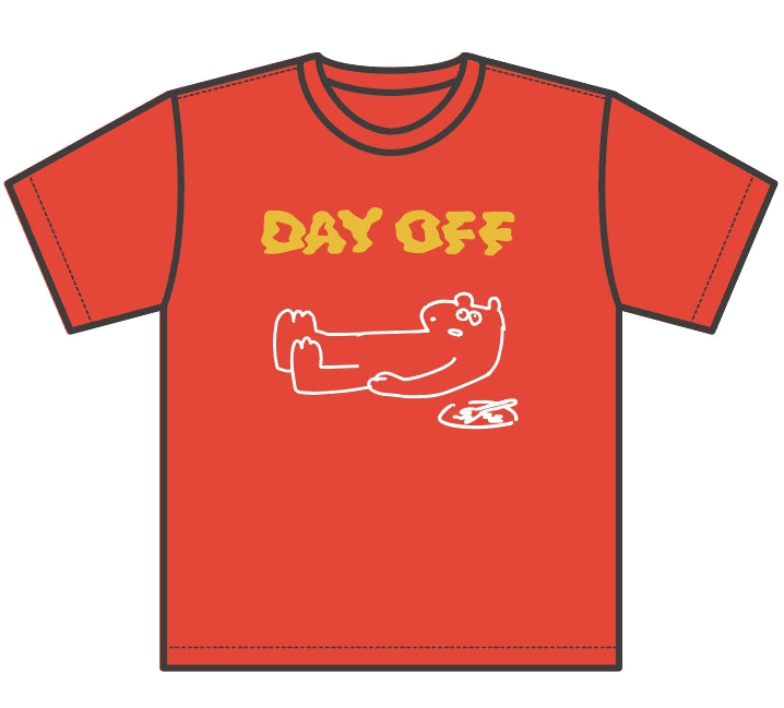 DAY OFF TEE KIDS　レッド